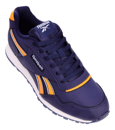 Zapatillas Reebok Lifestyle Hombre Glide Azul-naranja Cli