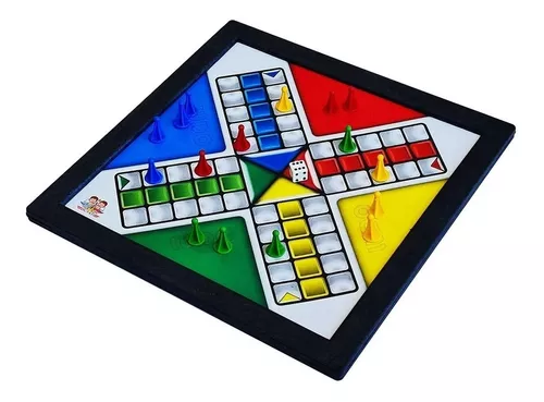 Jogo Tabuleiro 2 em 1 Ludo e Dama - TENDMIX COMÉRCIO ONLINE