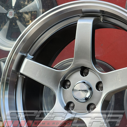 Jg Roda Alloy Advan Racing Gt Aro 19 Tala 8,5 / 5x112 5x114