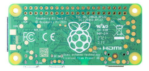 Raspberry Pi Zero 2 W Wifi Bluetooth 2w Quad-core 64 Bit Arm