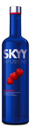 Pack De 12 Vodka Skyy Infusions Raspberry 700 Ml