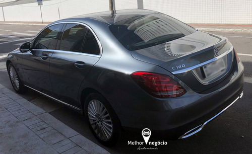 Mercedes-benz C-180 Exclus. Cgi 1.6 Tb Flex Aut. 2018 Cinza
