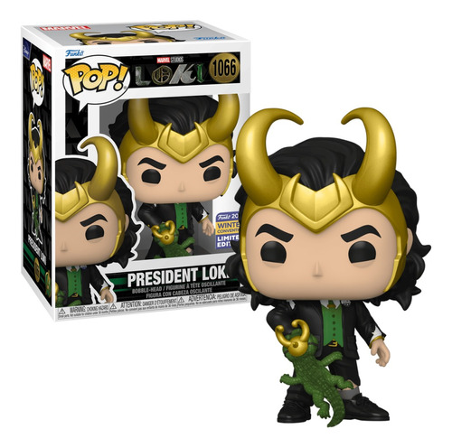 Boneco Funko Pop Presidente Loki 1066 Edição Ccxp22 Marvel 