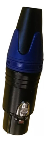 10 Conectores Xlr Canon Audio Y Dmx 5 Hembras/ 5 Machos