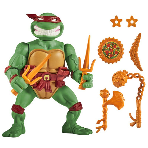 Tmnt Tortugas Ninja Raphael Línea Clásica Figura De 4 