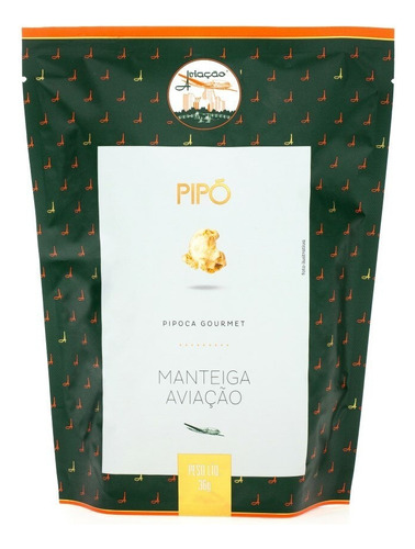 Pipoca Gourmet Sabor Manteiga Aviação 36g