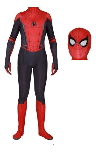 Spiderman Lejos De Casa Traje Mono Adultos Cosplay