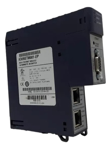 Modulo Ethernet 10/100mbits W/switch Ic695etm001-ep Ge Novo