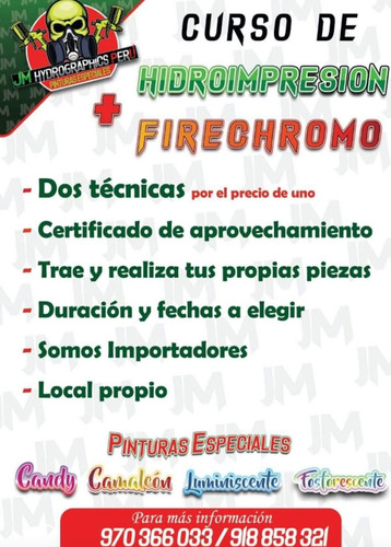 Curso De Impresión Hidrografica Y Firecromo