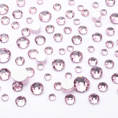 Rhinestones De Vidrio Ss6-ss20 Uñas, Caja 6 Compartimientos