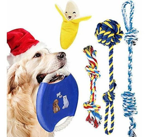 Dog Toys, Puppy Chew Toys For Boredom Teething Training Natu