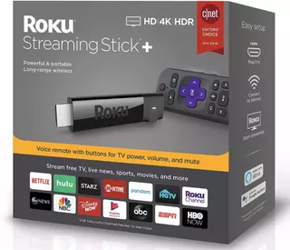 Roku Streaming Stick+ 4k Hdr Control Remoto Voz Smarttv 2019