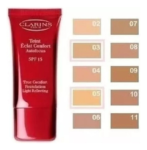 Base De Maquillaje Clarins True Comfort Foundation 04 30ml