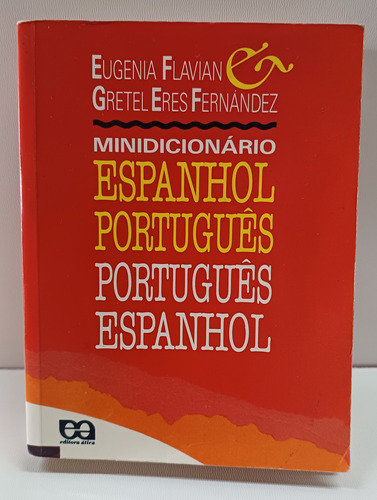 Livro Minidicionário Espanhol, Português - Eugenia Flavian