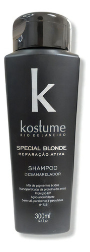  Shampoo Matizador Desamarillador Special Blonde Kostume