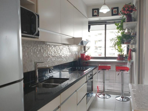 2 Ambientes Edificio Con Amenities Y Seg. 24hs