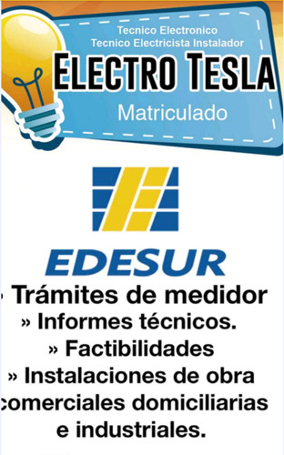 Electricista Matrículado / Dci / Medidor 