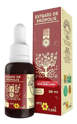 Extrato De Própolis 30 Ml Apis Flora Imunidade Tradicional Sabor Própolis