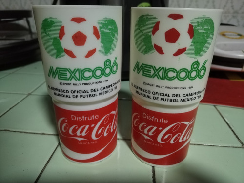 Vasos Mundial Mexico 86