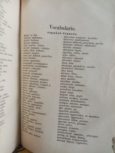 Libro Antiguo.gramática De La Lengua Francesa. F. Tanty 1902 (Usado)