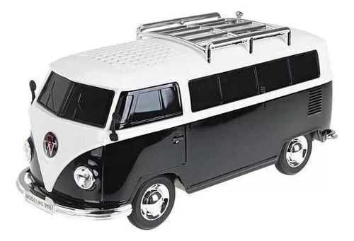 Kombi Old Caixinha De Som Portátil Recarregável Bluetooth