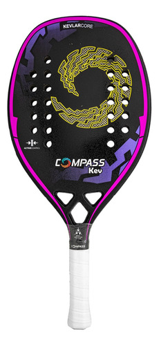 Raquete De Beach Tennis Compass Kevlar 2022 Cor Violeta-escuro