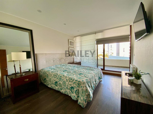 Departamento En Arriendo Amoblado De 2 Dorm. En Concón