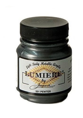 Imagen 1 de 2 de Productos Jacquard Pintura Para Tela Lumiere 2 Oz. Tarro: Pe