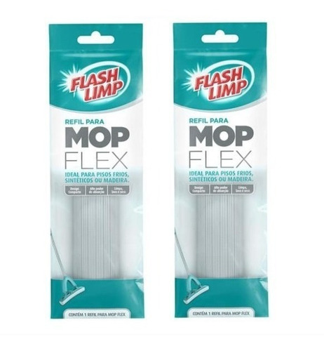 Refil Para Mop Flex Flashlimp Esfregão Flash Limp