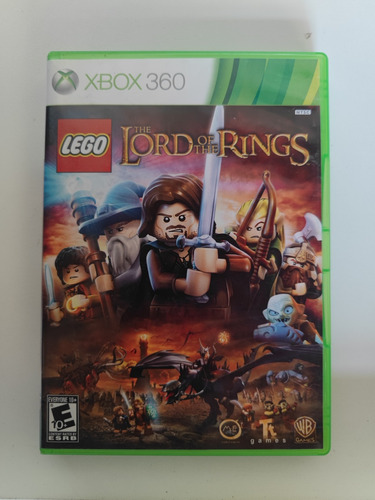 Lego The Lord Of The Rings Xbox 360 Original Dvd Legendas Pt