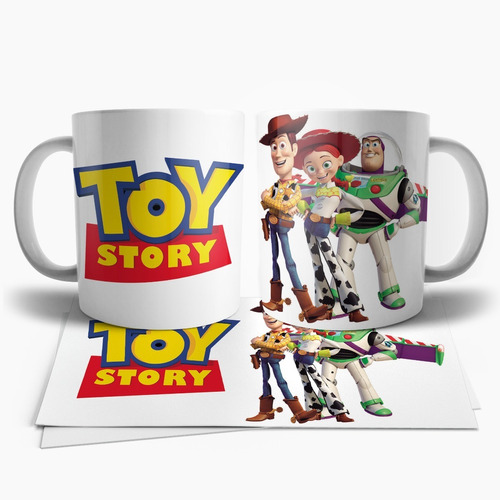 Toy Story Woody Jessie Buzz Taza Tu Propio Estilo