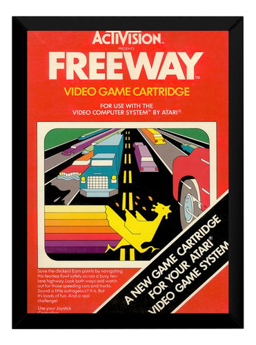 Quadro Game Atari Freeway