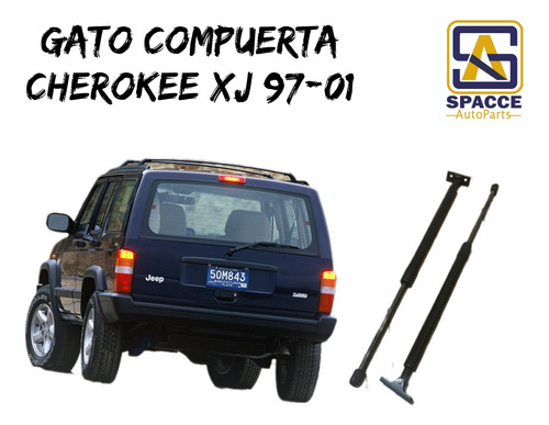 Gatos Amortiguadores Compuerta Jeep Cherokee Xj 97-01