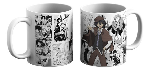 Taza Bungo Stray Dogs Edogawa Ranpo Anime Ceramica