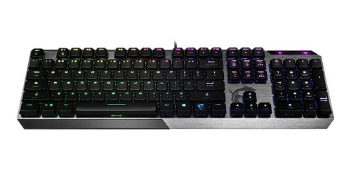 Imagen 1 de 3 de Teclado Mecánico Gamer Msi Vigor Gk50 Low Profile