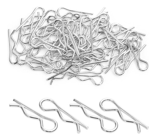 Kit Surtido Pasador Chaveta 100 Pieza Retencion Clips Zinc