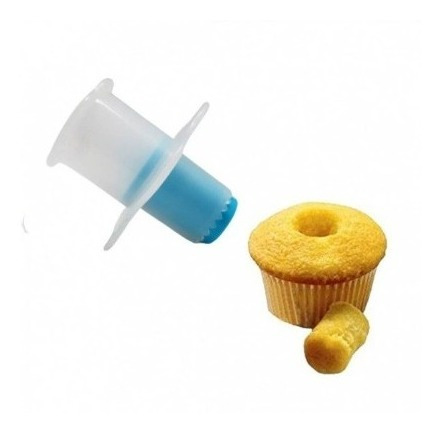Imagen 2 de 2 de Sacabocados Ahuecador Plastico P/ Rellenar Cupcakes Marcel