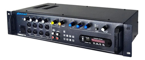 Amplificador Oneal Multiuso Om 2170 250w 70 Volts Cor Preto 110V/220V