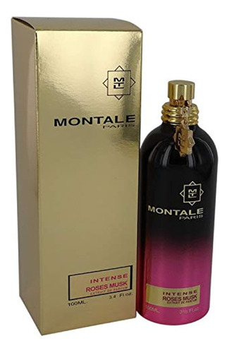 Montale Extrait De Parfum Spray, Rosas Intensas Almizcle, 3.