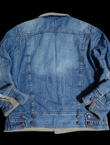Campera Narrow Orig Jean C/corderito Talle M Medidas En Desc (Usado)