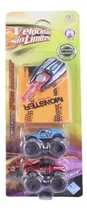 Comprar Vehiculo Camionetas X 2 De Metal Con Lanzador Y Rampa 7450