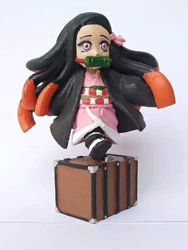 Boneco Nezuko Kamado Action Figure Demon Slayer: Kimetsu No