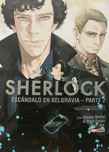 Manga Sherlock Tomo 5. Escándalo En Belgravia Parte 2 Panini