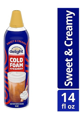 Delight Cold Foam Creamer Sweet & Creamy 396g Importado