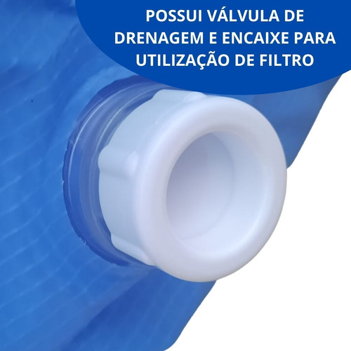 Piscina Borda Inflável Capacidade 2490 Litros Importway