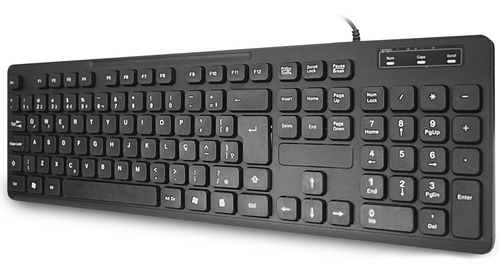 Teclado K-mex Slim Kb-6928 - Abnt2 - Kb6928u0001cbox