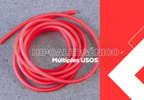 Imagen 8 de 10 de Banda Elastica Resistencia Tubular Rollo 10 Metros Int Media