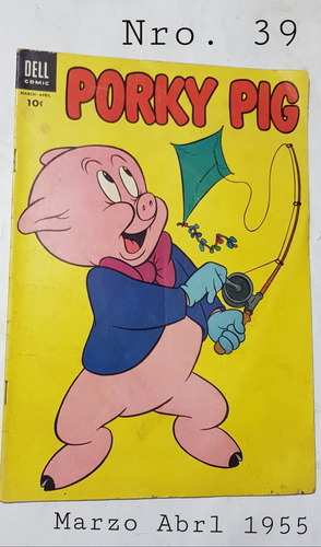 10 Revistas Porky Pig En Inglés Del 50 Editorial Dell Comic. (Usado)