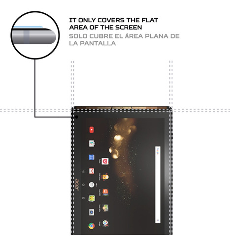 Protector Pantalla Antishock Para Acer Iconia Tab 10 A3-a40