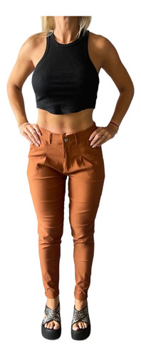 Pantalon De Bengalina Sastrero Mujer 